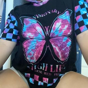 Fresh Laundry Butterfly Hoodie Shirt